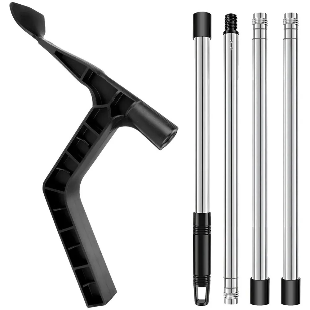 Long Handle Pipe Cleaners Tool Ergonomic Thicken Drain Unclogger Abrasion Resistance Easy to Use Gutter Cleaning Tool