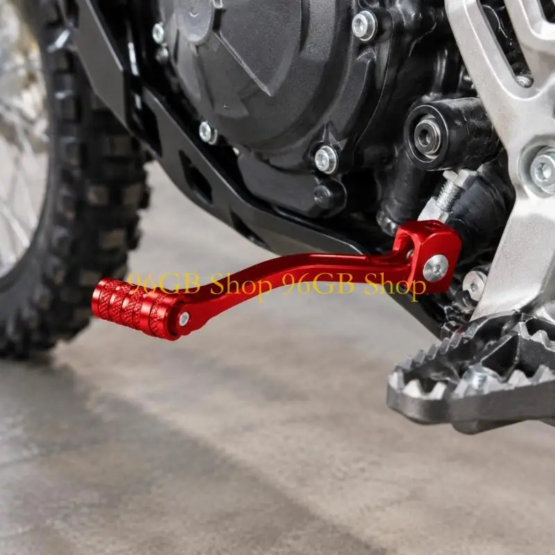 96GB Motorcycle Gear Shifter Lever Replacement Folding Shifter Pedal, Metal Body, and Check Before Installation and Use