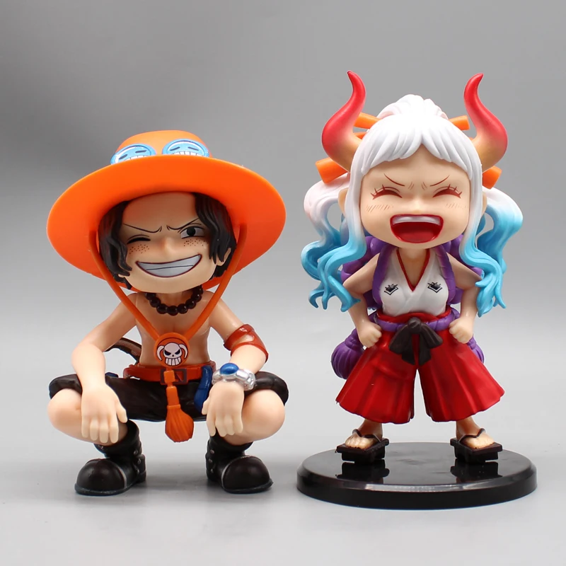 

Anime One Piece Decoration Portgas D Ace Figurine GK Yamato Action Figure Q Version Toys PVC Collectible Statues Birthday Gift