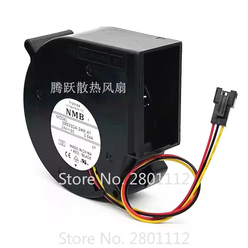 Cooler Fan for NMB 9733 24V 0.64A 09533GA-24M-AT 3 Wire Inverter Cooling Fan 97 * 97 * 33MM