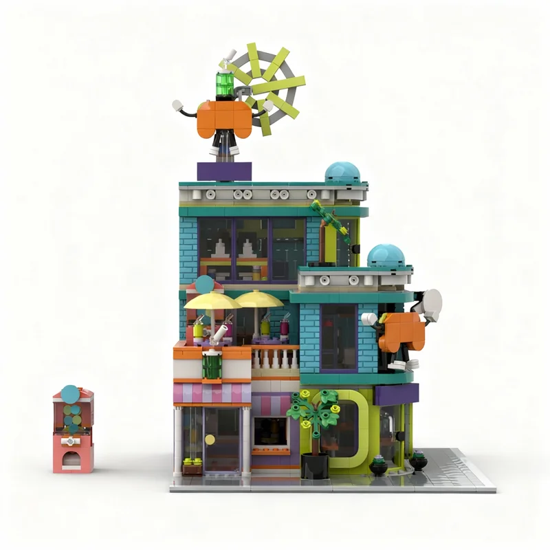 2317pcs MOC Friends - Comic Book Game Store Model Building Blocks Toy Art Creative Brick Craft Collection Assemble Education