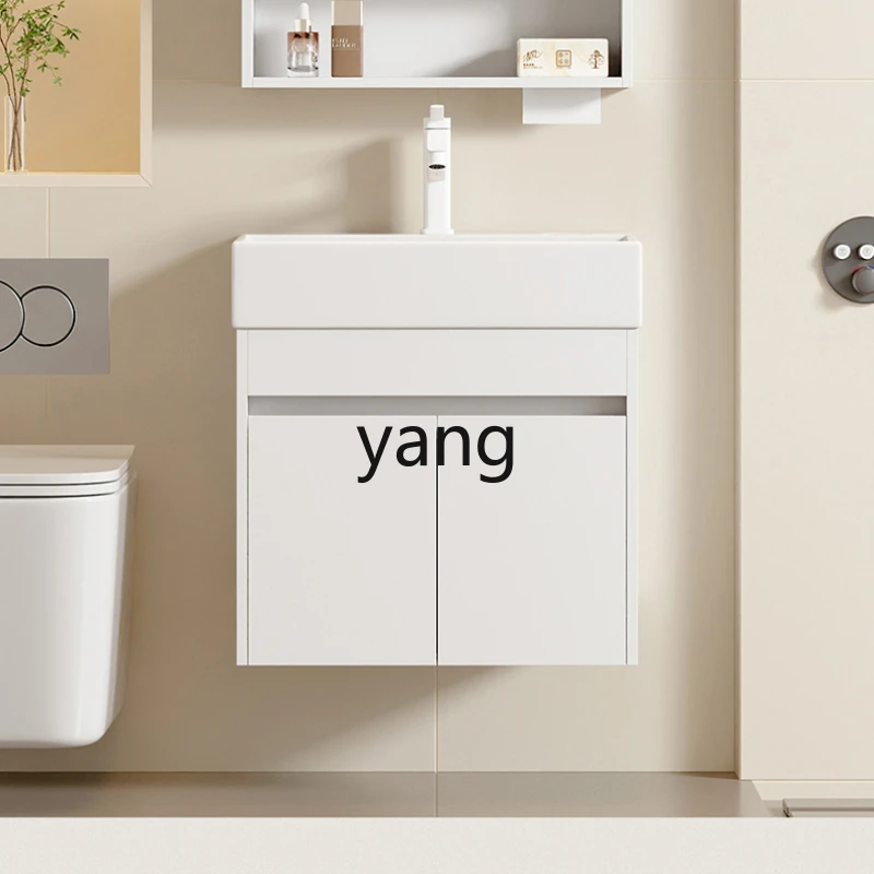 

Yhl Stainless Steel Wash Basin Cabinet Combination Ceramic Whole Washbin Washstand Deep Basin