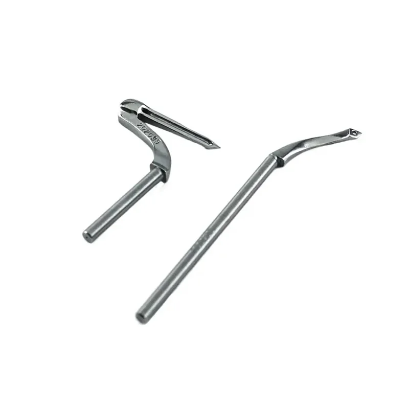 Upper Lower Looper Set 204033-010 & 202095-011 for Rimoldi 327 527 Overlock Sewing Machine, Professional Sewing Machine Parts