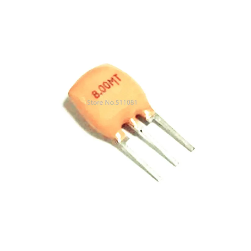 20pcs ZTT 8MHZ 8.000MHZ 8M 3P DIP-3 Ceramic Resonators