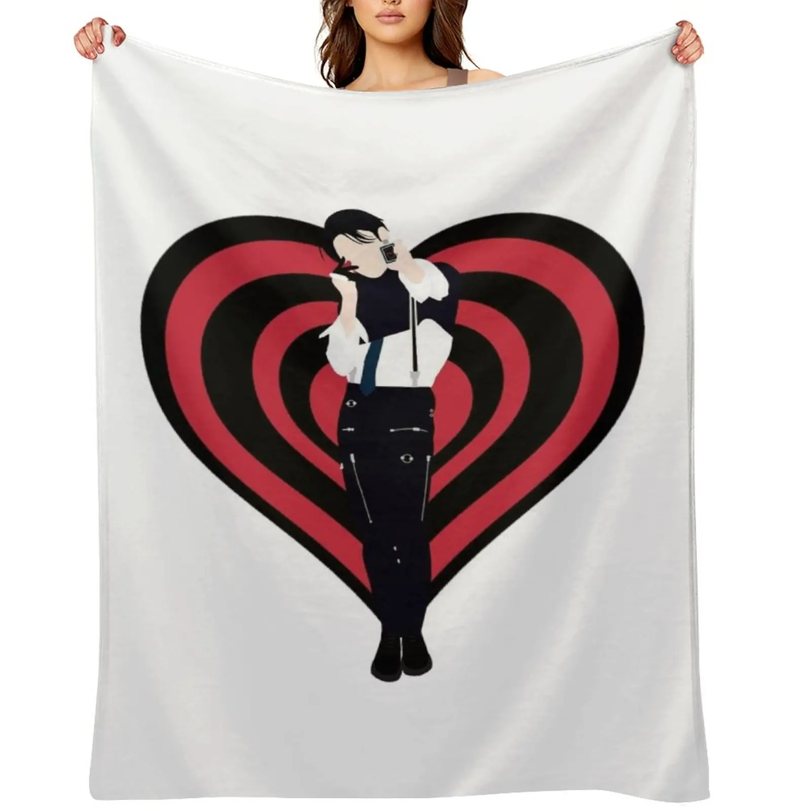 The Boyz - Kevin Moon - حيل Stealer - النسخة الحمراء أغطية السرير بطانية رمي بياضات السرير أفكار هدايا عيد الحب بطانيات التخييم