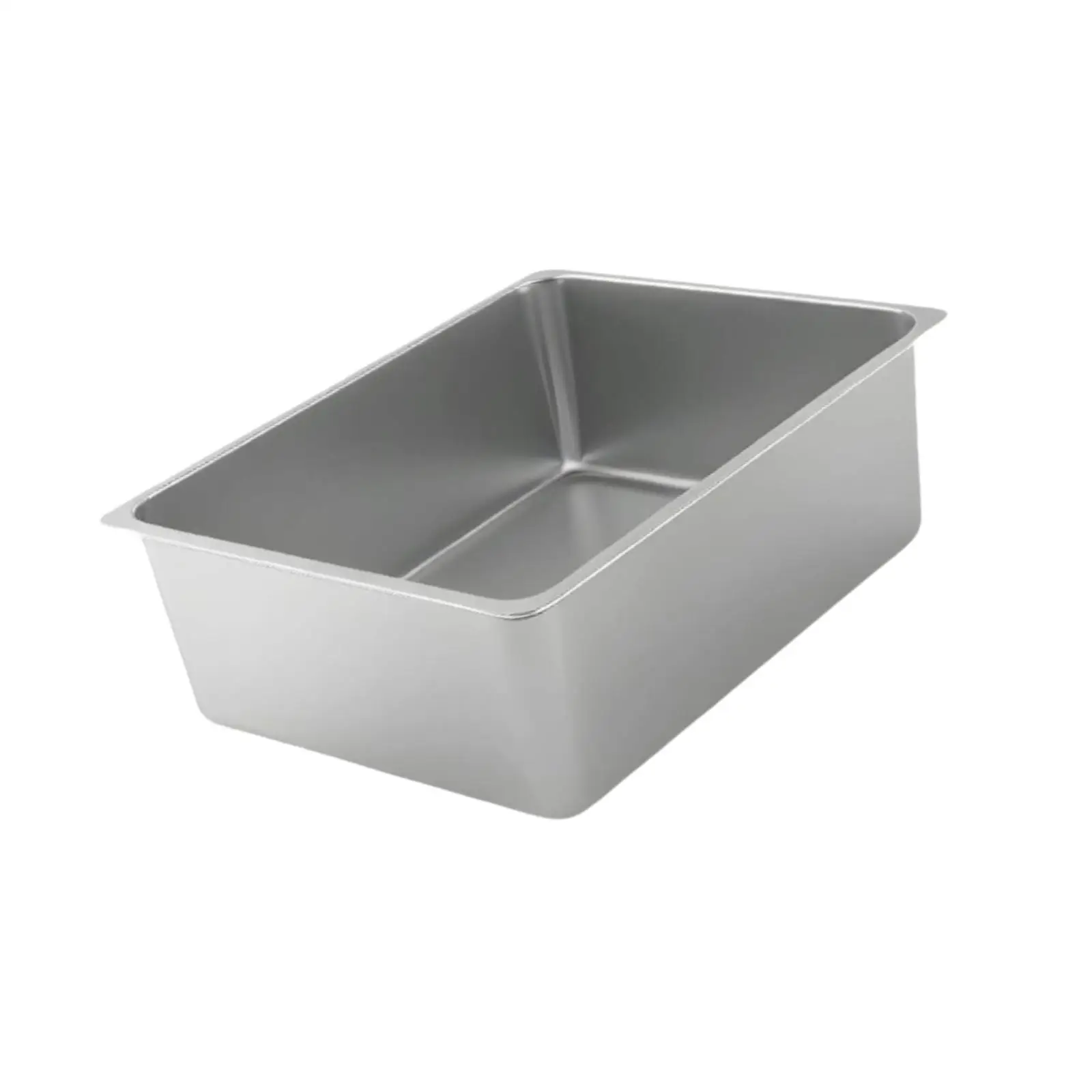 

Cat Litter Box Catering Food Pan Cat Toilet High Sided Kitten Open Potty Pan