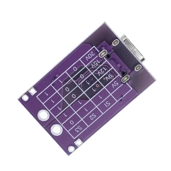 Type-C PD/QC/AFC Fast Charging Deception Trigger for 5V 9V 12V 15V 20V Fixed Voltage Output USB-PD Notebook Power Module