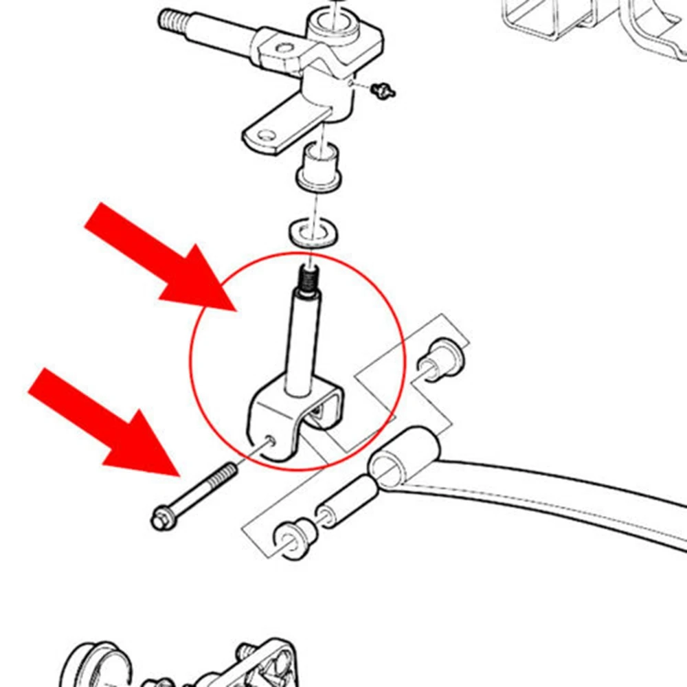 2Pcs Golf Cart Front End King Pin Repair Kit for Club Car Precedent 2004-Up G&E 103638601