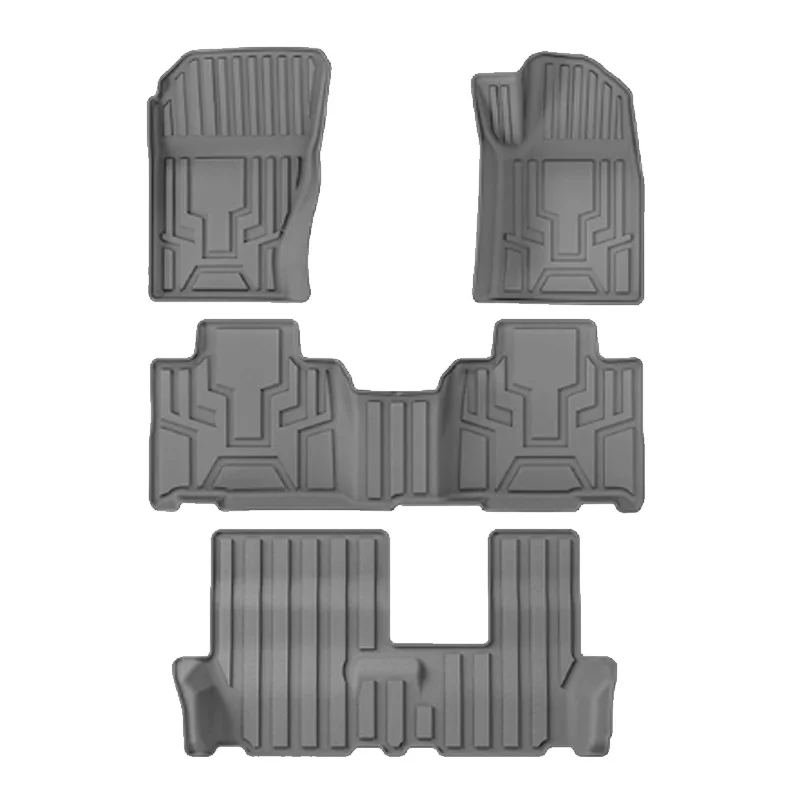 Floor Mats For TANK 500 2024 7 Seats RHD All Weather TPE 3.5mm Thick 3pcs Heavy Duty Anti-slip Full Set Coolcars