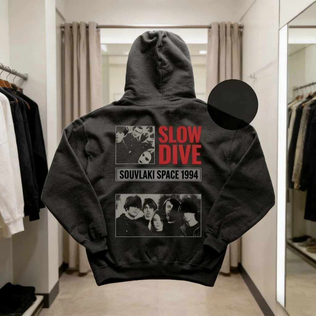 

Slowdive Hoodie Rock Music Hooded Souvlaki Album Hoodies When The Sun Hits Star Roving Slowdive Merch Unisex Rocker Clothing