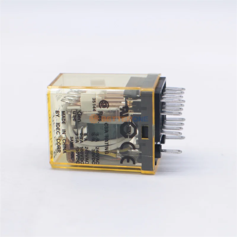 

In Stock RY4S-UL DC24V | 4PDT W/LITE | RY Miniature Relay Elctronic Mechanical Relay