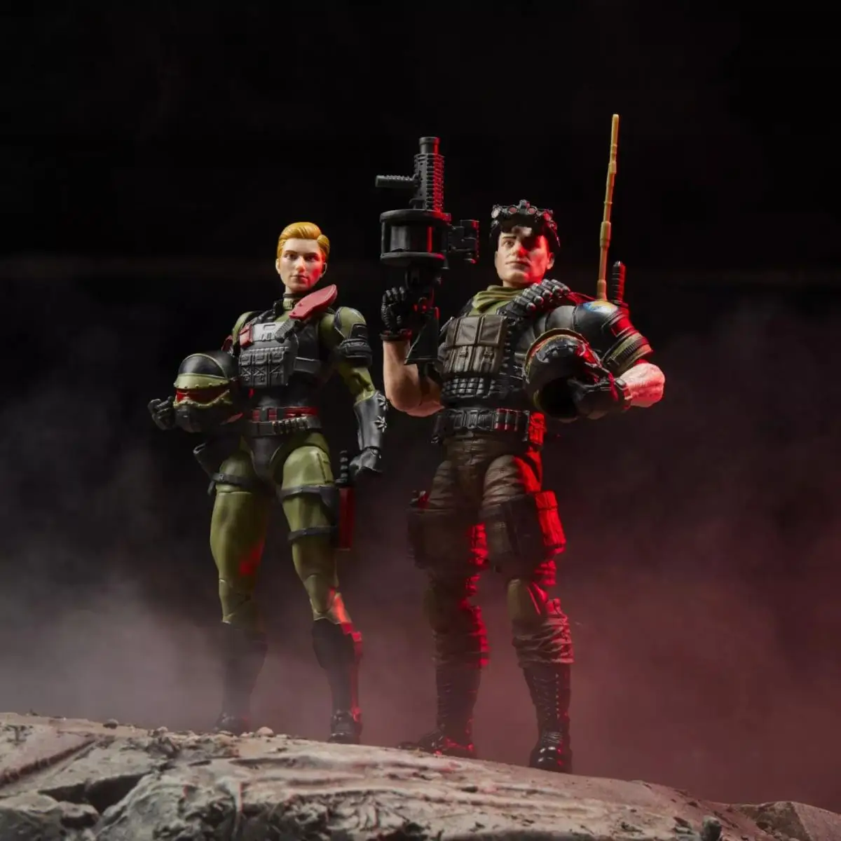 

Hasbro G.I. Joe Classified Series #138 Vincent R Falcon Falcone & Quarrel 6 Inch Action Figure Toy Gift 2-Pack F9439