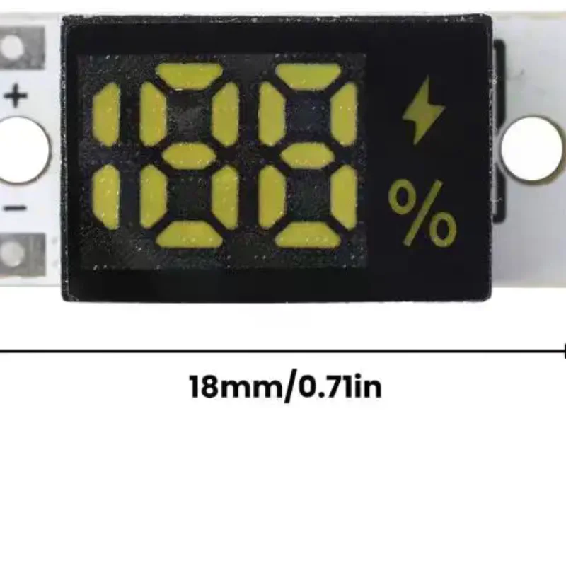 

Precision LED Battery Meter 1S-4S for DIY Electronic Enthusiasts and Hobbyists