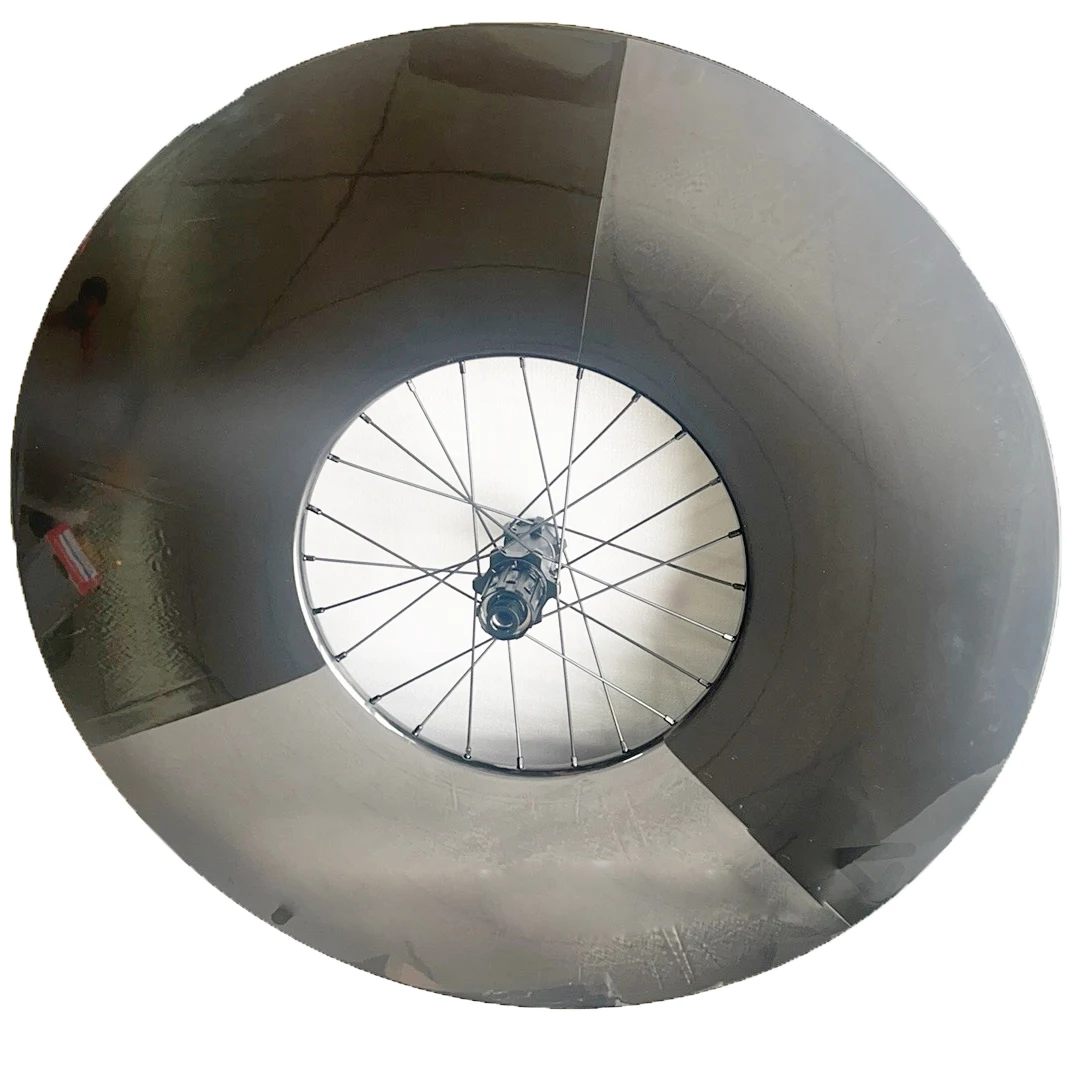 DFS 180 مللي متر عمق عجلة الكربون الطريق المسار TT دراجة عجلة 700C دراجة الكربون حافة لايحتاج ضوء دورة الترياتلون عجلة الدراجة #2