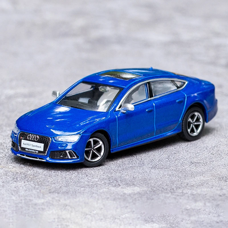 Scale 1/64 Car Model Toy RS7 Sport Edition Car Alloy Die-Casting High Simulation Car Model Decoration Collection Toys