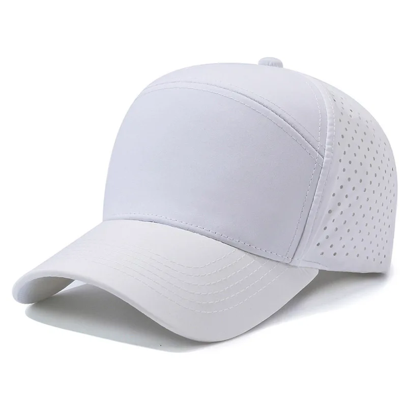 Custome Logo Hard Top Seven-panel Baseball Cap Men and Women Versatile Fashion Breathable Mesh Leisure Sports Trucker Hats