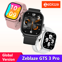 Zeblaze GTS 3 Pro Smart Watch Men 1.97in AMOLED Screen Bluetooth Phone Calls Sleep Heart Rate Monitor Fitness Tracker Smartwatch