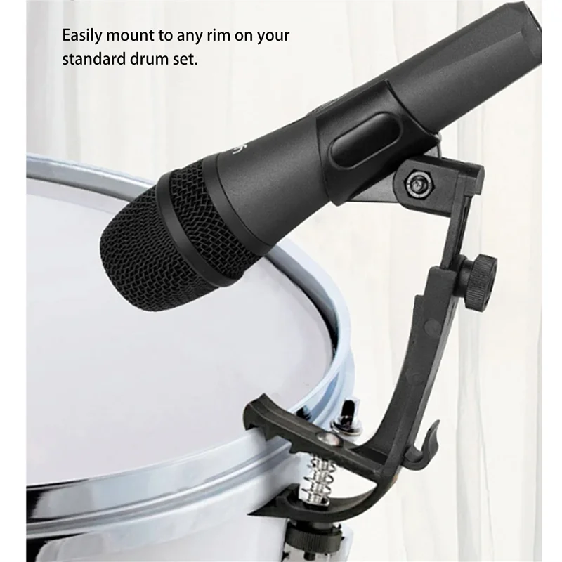 

6 шт. зажим для микрофона, зажим для барабана, противоударный зажим для микрофона, подставка для микрофона, противоударные аксессуары для музыкальных инструментов-B64A