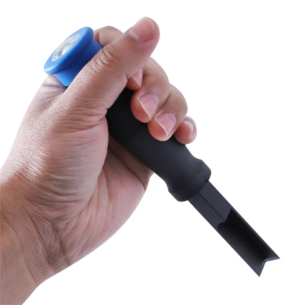 90 Degree Right Angle Chisel Tool with Plastic Handle High Carbon Steel Body for Efficient Grooving Woodworking Chisel