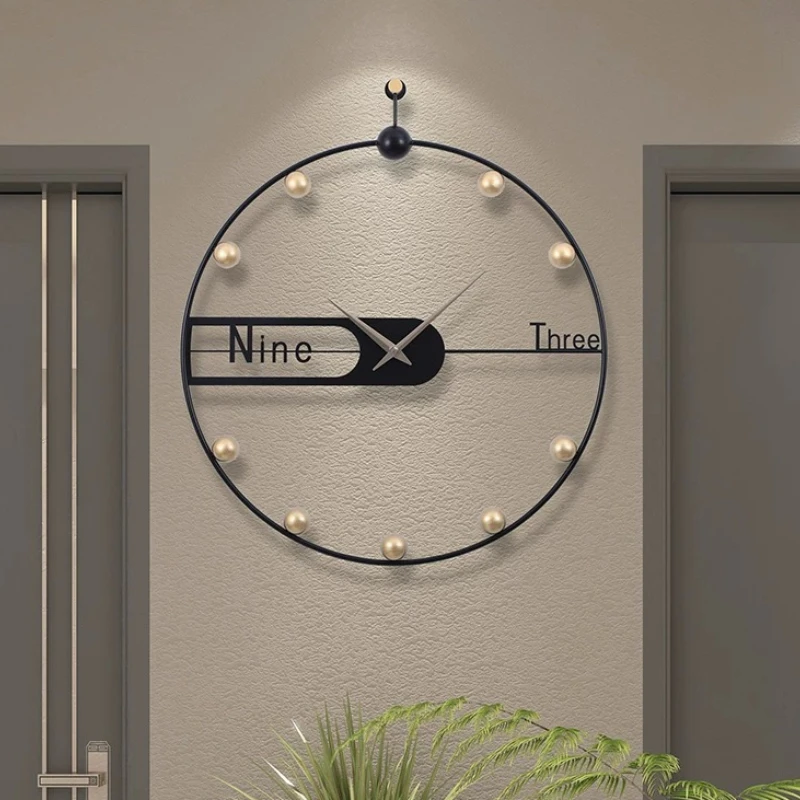 Living Room Luxury Wall Watch Modern Aesthetic Nordic Design Wall Watch Fashion Simple Relogio De Parede Ornaments Home Decor