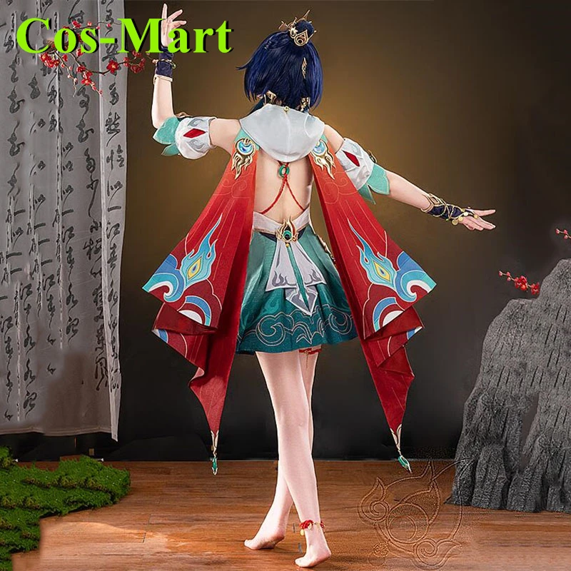 Cos-Mart Honkai: Star Rail Yunli Cosplay Costume National Customs High Quality NiuSkin Party Role Play Clothing Female Game