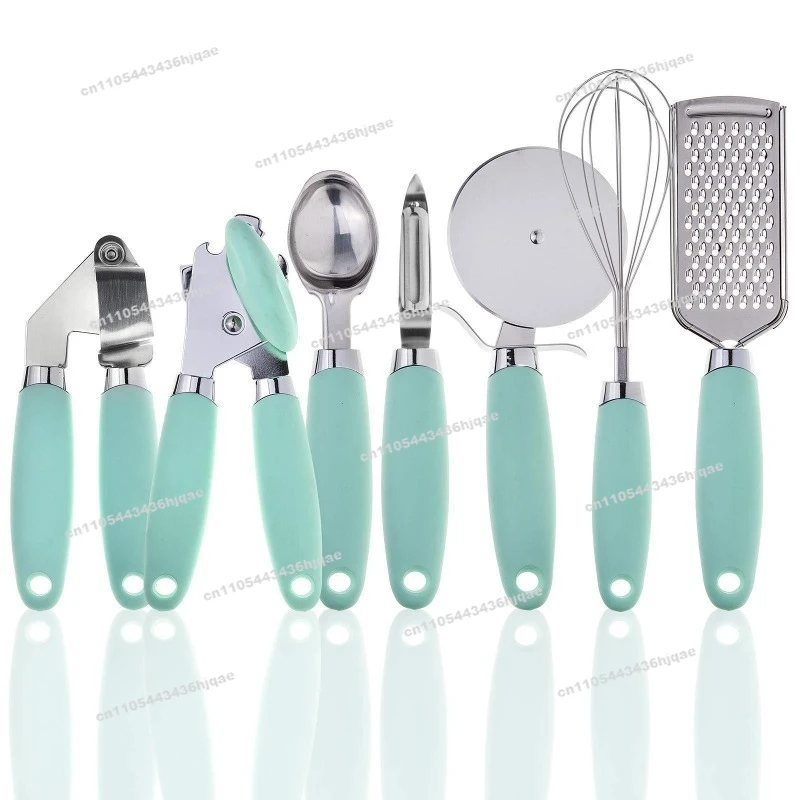 Kitchen Gadgets 7-piece Set, Cake Opener, Can Opener, Egg Beater, Melon Planer, Shredded Ginger Planer, Ice Cream Spoon