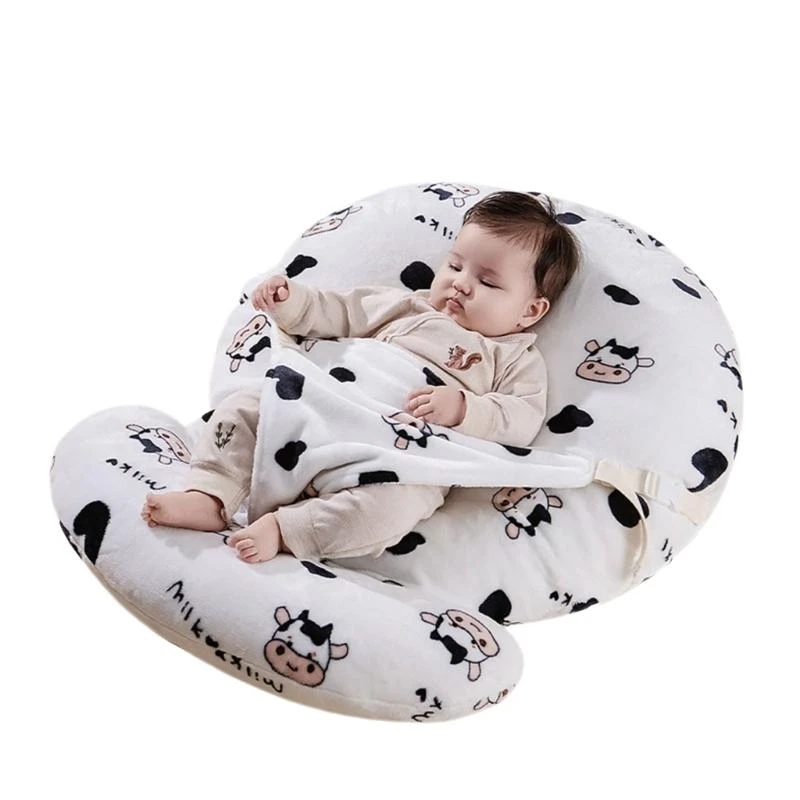 G2TC Unisex Baby Lounger Cushion for Cribs and Bassinets, Adjustable Infant Slope Pillow for Tummy Time and Bottle Feeding