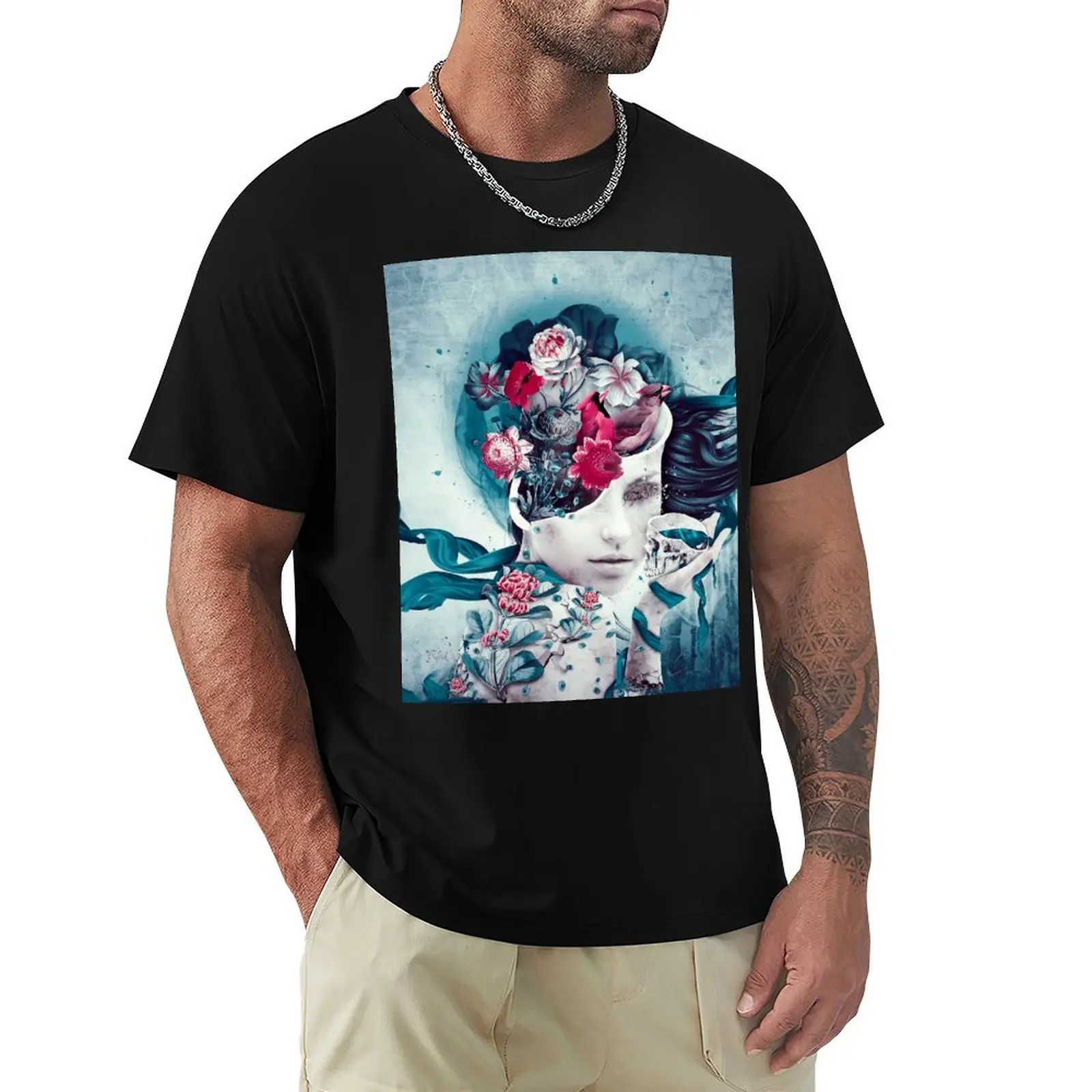 solitude T-Shirt Gym Exercise Short Sleeve T-Shirt