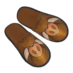 Custom Wild Pig Wild Boar Hunting House Slippers Women Cozy Memory Foam Funny Slip On Bedroom Slipper Shoes