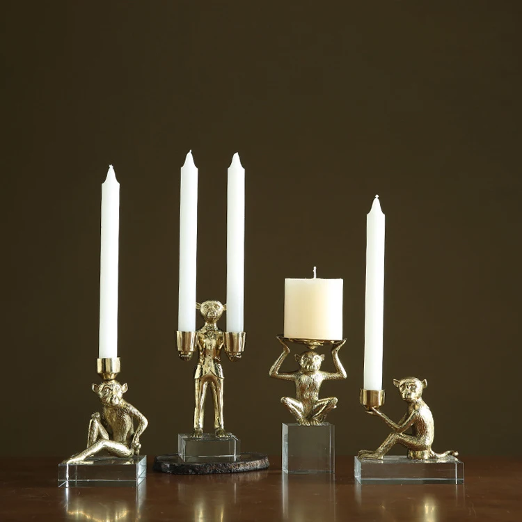 Hotel western restaurant metal candlestick candlelight dinner rom  c    decoration home decoration candlestick