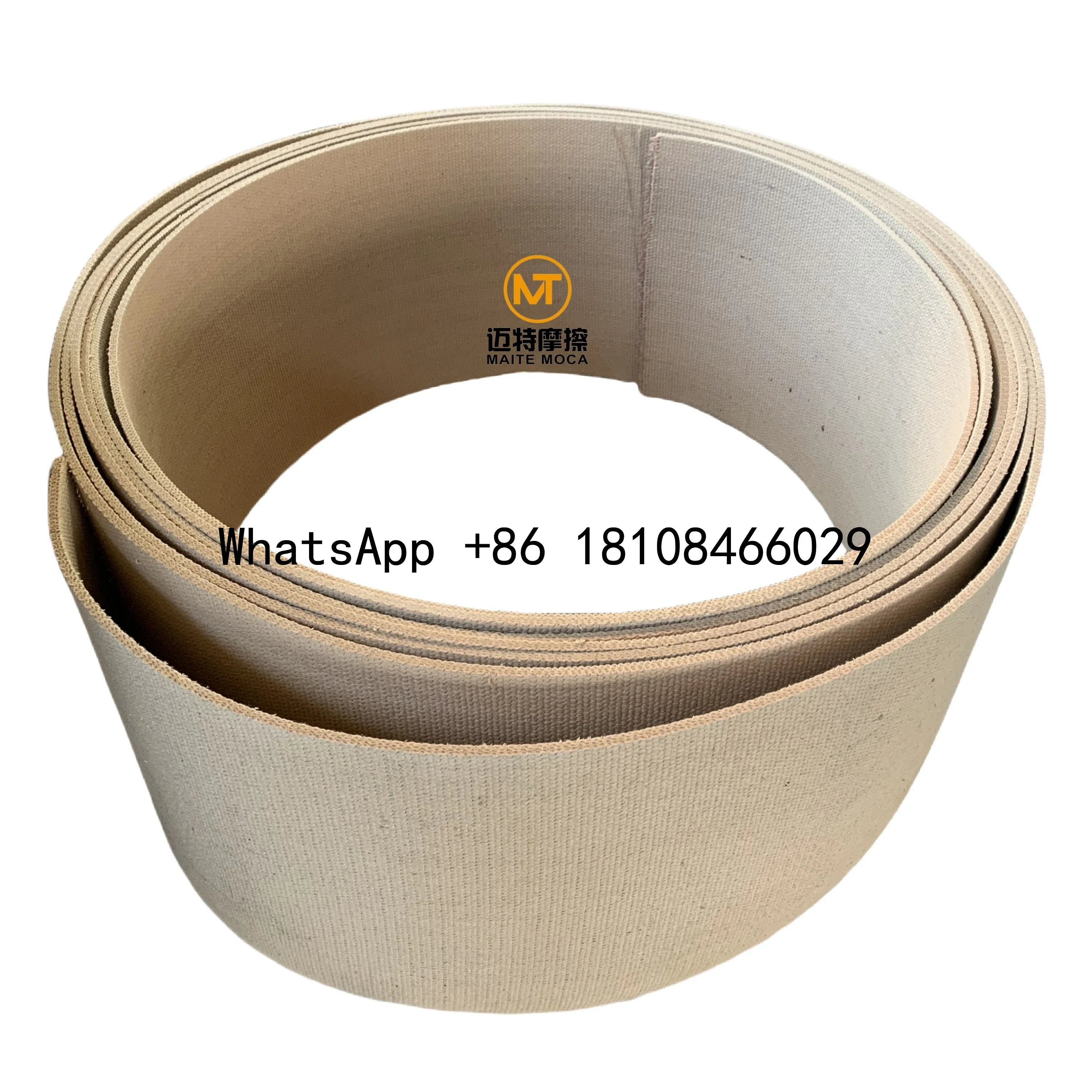 10mmx100mm Asbestos Free Woven Resin Mooring Winch Brake Lining Roll BBH-Y style Woven Brake Band for Ship Machinery