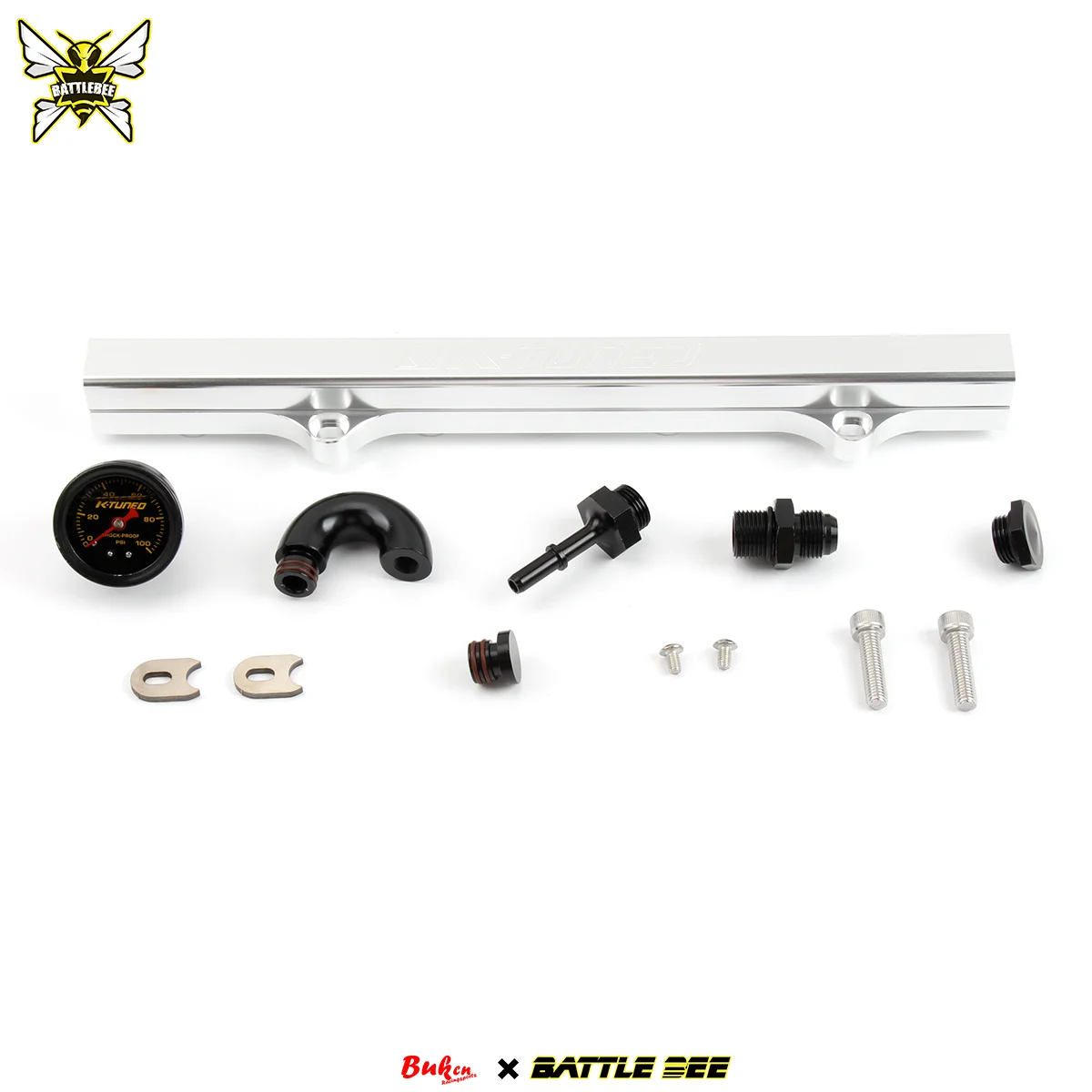 Geeignet für Honda Civic K20 K24 FD2 CL7 DC5 Kraftstoffverteiler K-Serie Kraftstoffverteiler mit Öldruckanzeige – Detail 22