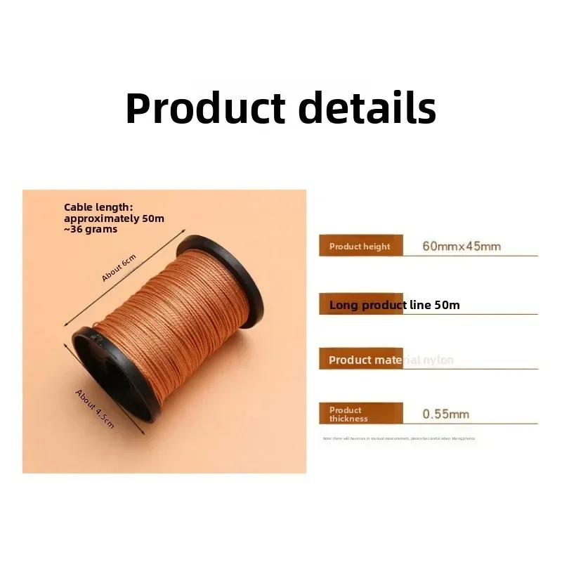 High Tensile Braided Repair Rope, Manual Sewing Thread for Shoe & Tire Mending, Hand Thrown Cast Net Fishing Line