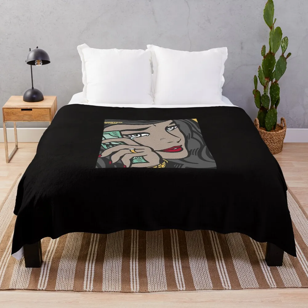 

Summertime Shootout 2 Graphic Throw Blanket Stain Resistant Cozy Warm Blanket