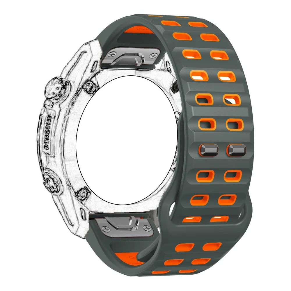 Quickfit 26 22 مللي متر ل Garmin Fenix 8 7 7X 6 6X Pro 5 5X Plus سوار ساعة ذكية Epix Pro Gen 2 51 مللي متر 47 مللي متر 955 945 سوار سيليكون