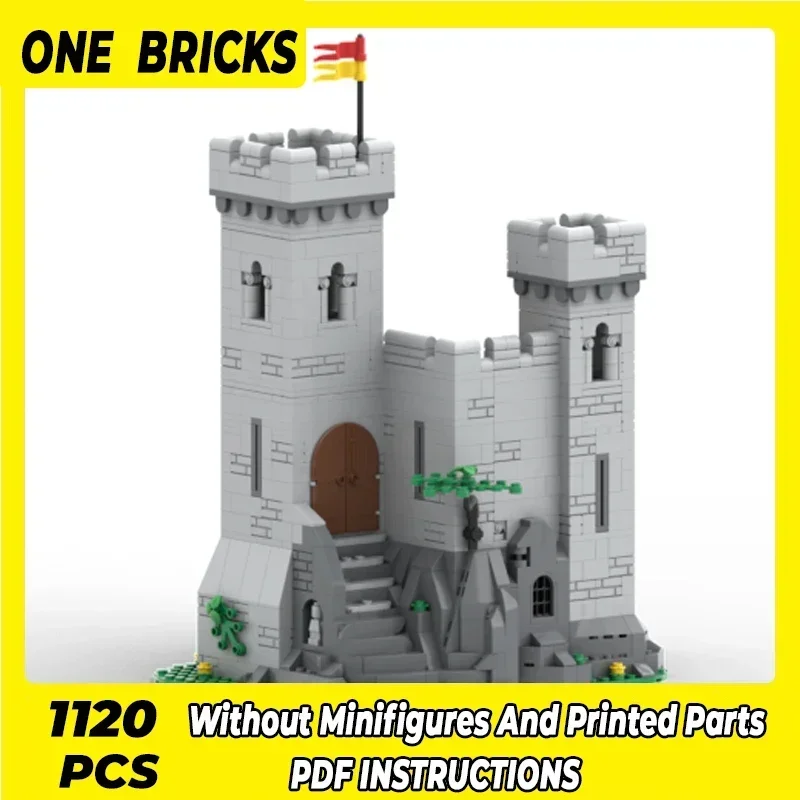 Moc Building Bricks Military Model Fortress Fortified Outpost Technology Modular Blocks Gifts Christmas Toys DIY Sets Assembly