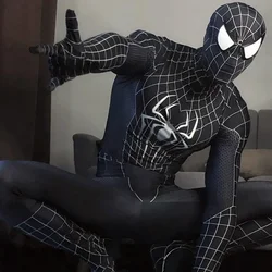 大人のためのスーパーヒーロー全身タイツのコスプレ衣装,黒,赤,ハロウィーンの衣装,スパイダーマン,ライミ,スパイダーマン