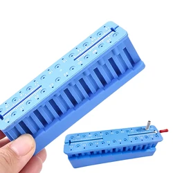 Dental Endo Measuring Autoclavable Endodontic Block Files Holder Instrument Ruler Dentistry Tools Endo Files Measuring L/S