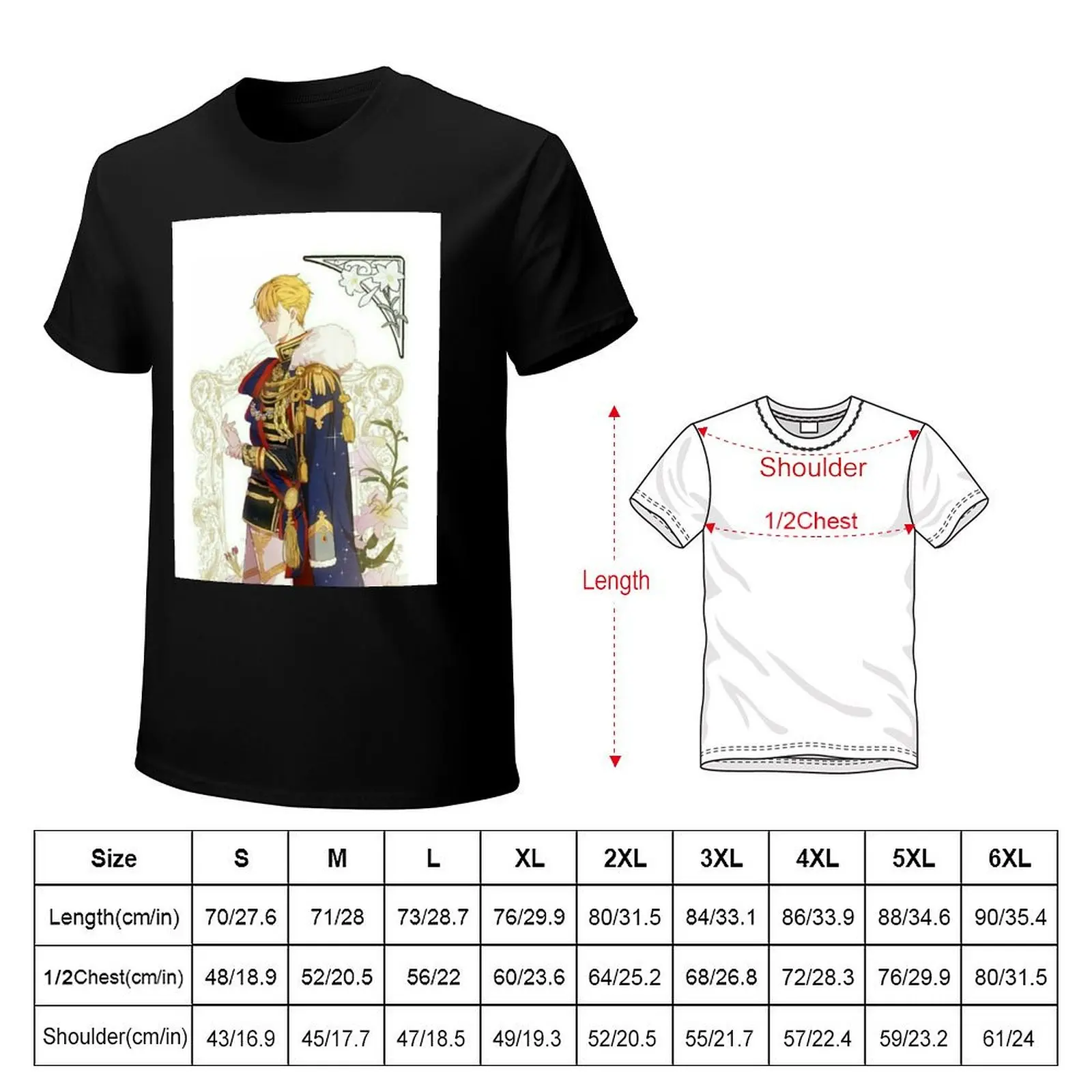 Suddenly Became a Princess One Day/Who Made Me a Princess by Spoon/Plutus Emperor Claude de Alger Obelia T-Shirt