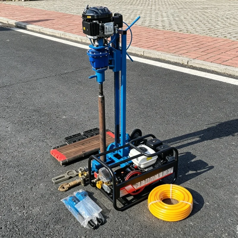 Customized Bestselling small water well drilling rig,Multi-functional water well driller for orchards and household water intake