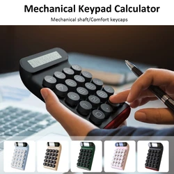 User Friendly Mechanical Keypad Calculator Suitable for Professional Student Calculator Stationery Easy to Read Drop Shipping