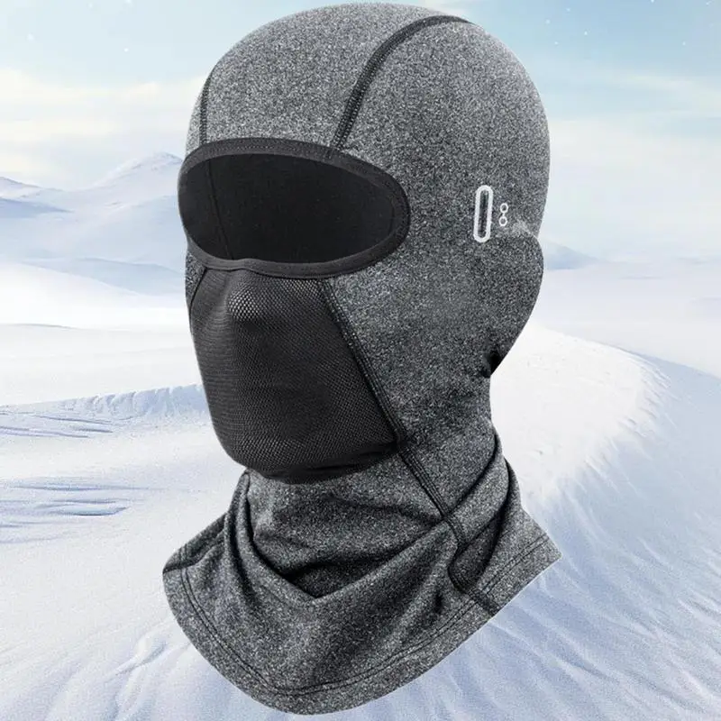 Winter Face Cover For Men Windproof Winter Scarf Face Cover Hood Ski Face Cover Comfortable Motorcycle Face Cover Thermal Face