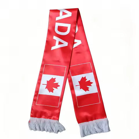 Flagcits 100% Stain Canada Flags Scarf product image