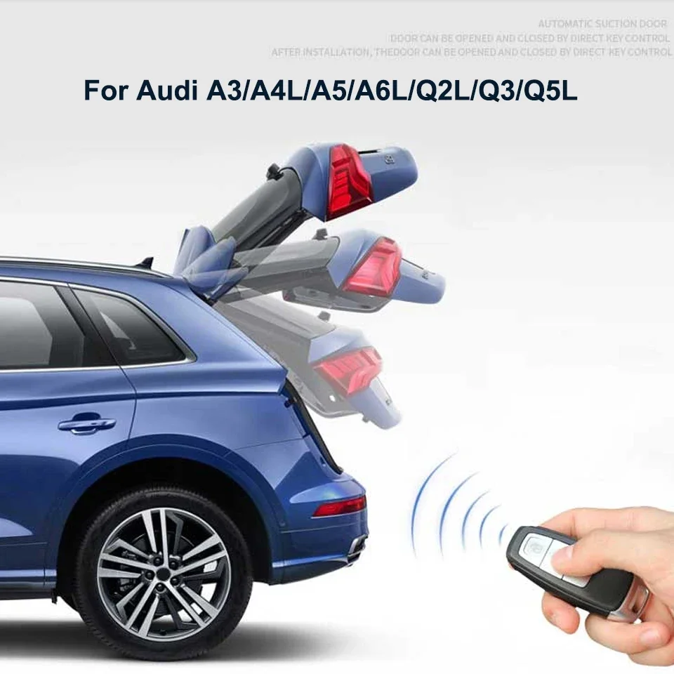 For Audi A3/A4L/A5/A6L/Q2L/Q3/Q5L 2014~20 One Foot Activated Trunk Boot Kick Sensor for Smart Auto Electric Tail Gate Lift Flaps