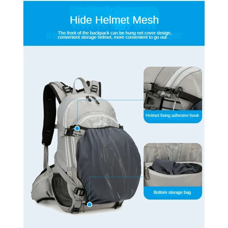 Lightweight Hiking Backpack with Anti Splash Water and Mountaineering Bag Short Distance Outdoor Travel Backpack