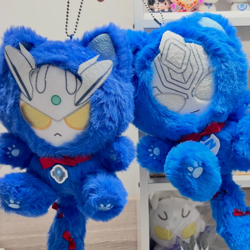 Ultraman Official Merchandise TAPI Bowtie Cat Plush Doll Nunu  Intersting Mini Action Doll For Desk Decor And Gifting