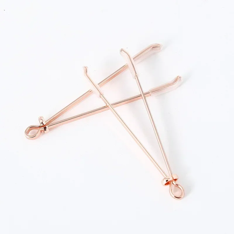 Metal Bars Nipple Clamp Tweezer Nipple Clitoral BDSM Play Sex Toys for Advanced Nipple Stimulator Erotic Toys Breast Clips