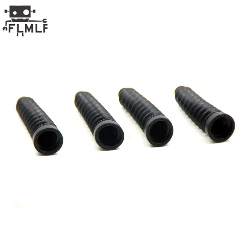 RC Car 8MM Rubber Dust Cap Shock Absorption Threaded Sleeve Kit Fit 1/5 HPI ROFUN BAHA ROVAN KM MCD BAJA 5B 5T 5SC Toys Parts