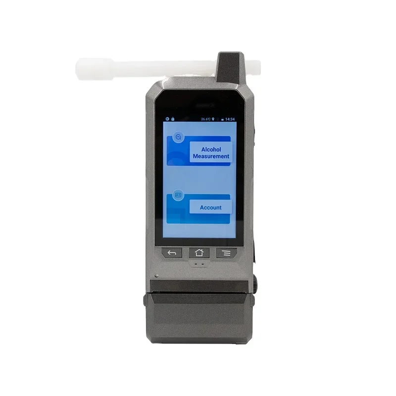 Professional Grade Accuracy Alcohol Tester with Printer for Traffic Management