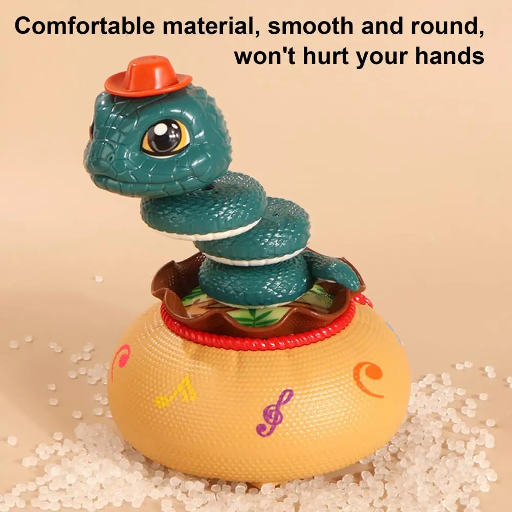 전기 트위스트 뱀 장난감 조명 음악 자동 장애물 회피 USB 충전식 교육용 천 가방 뱀 자동차 장난감